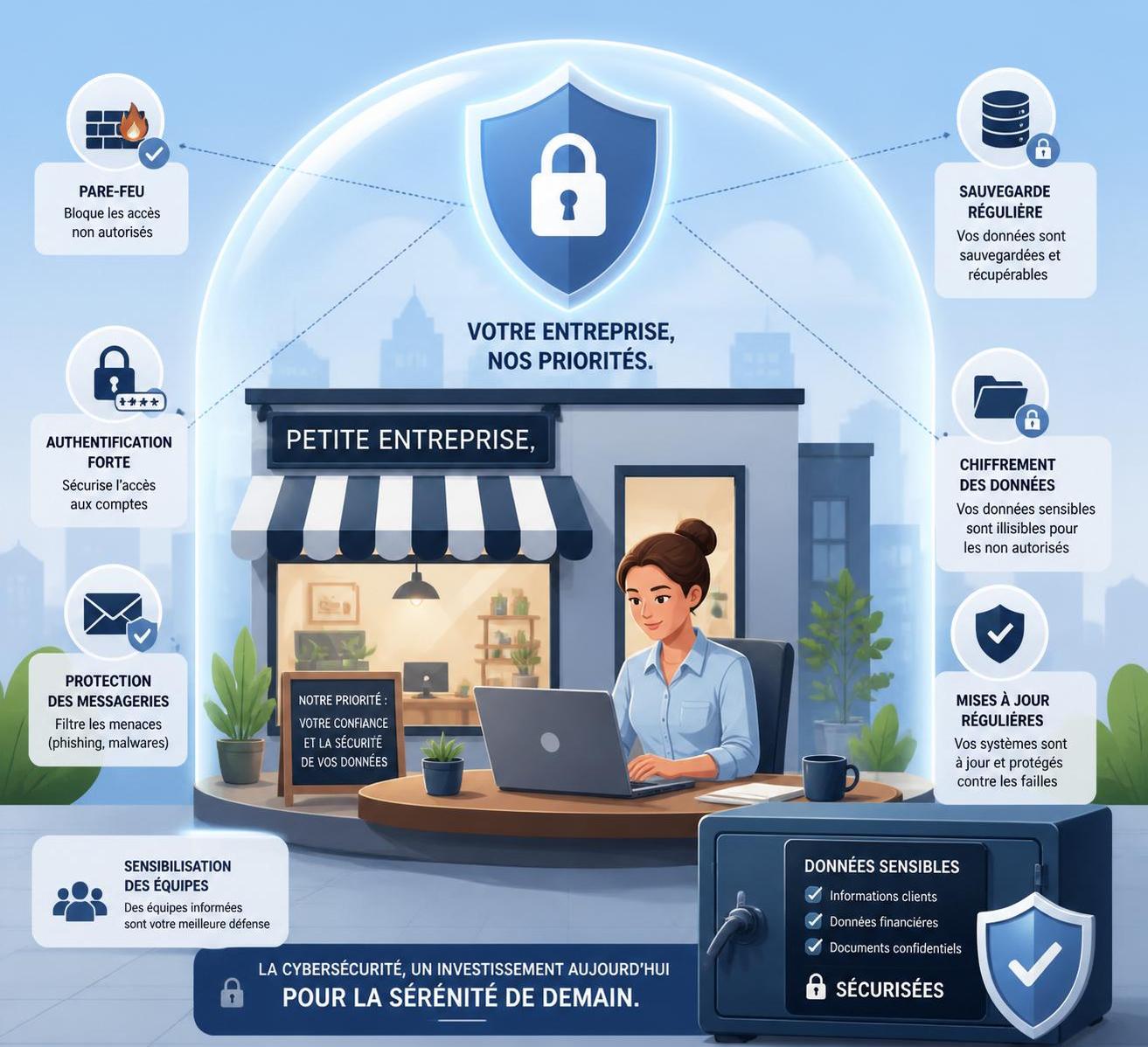découvrez des conseils pratiques pour protéger efficacement les données sensibles au sein d’une petite structure et garantir la confidentialité de vos informations.