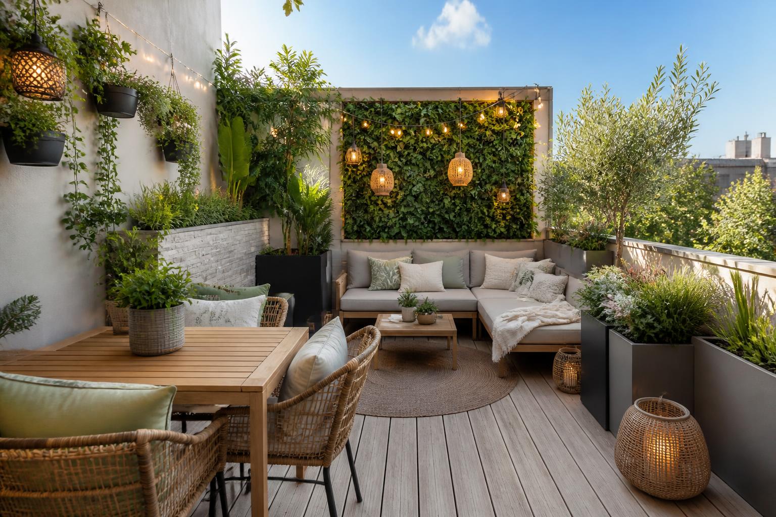 découvrez des idées originales et créatives pour aménager et embellir vos petites terrasses grâce à des travaux extérieurs adaptés à tous les styles et budgets.