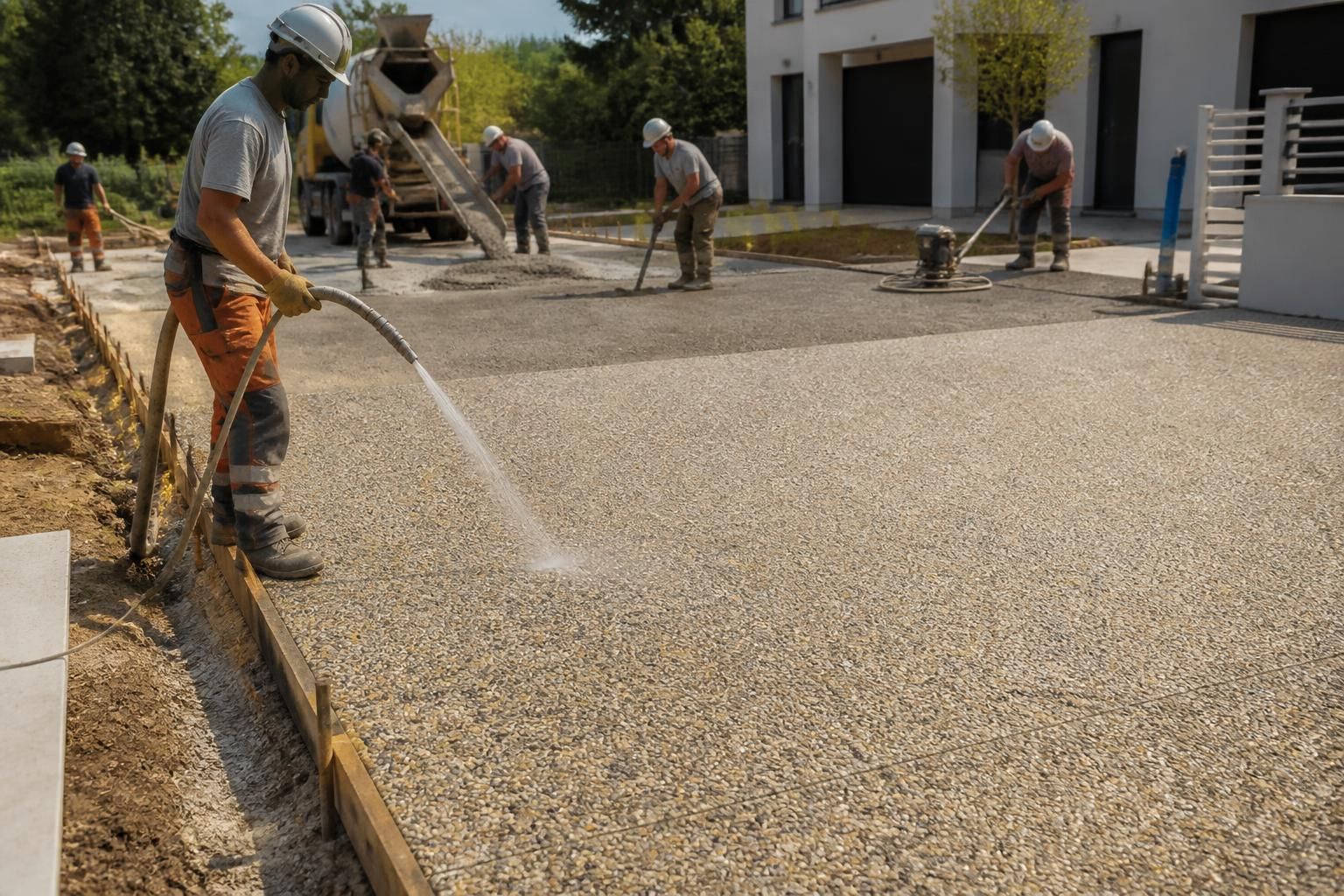 découvrez le prix au m² du béton désactivé et suivez nos étapes de pose détaillées pour un sol esthétique et durable. conseils pratiques et tarif transparent.