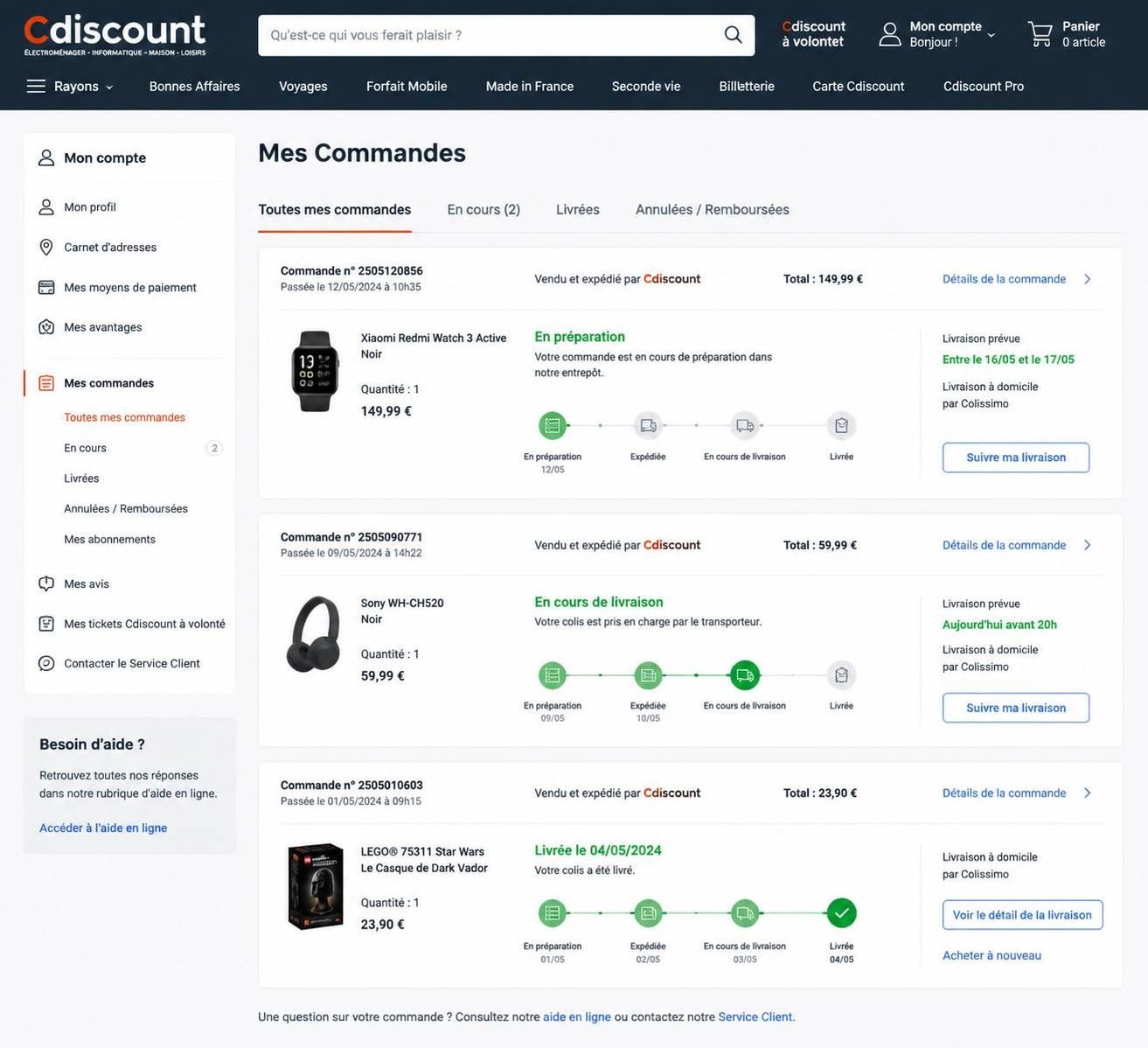 découvrez comment suivre et gérer facilement vos commandes sur cdiscount pour un achat en toute sérénité.