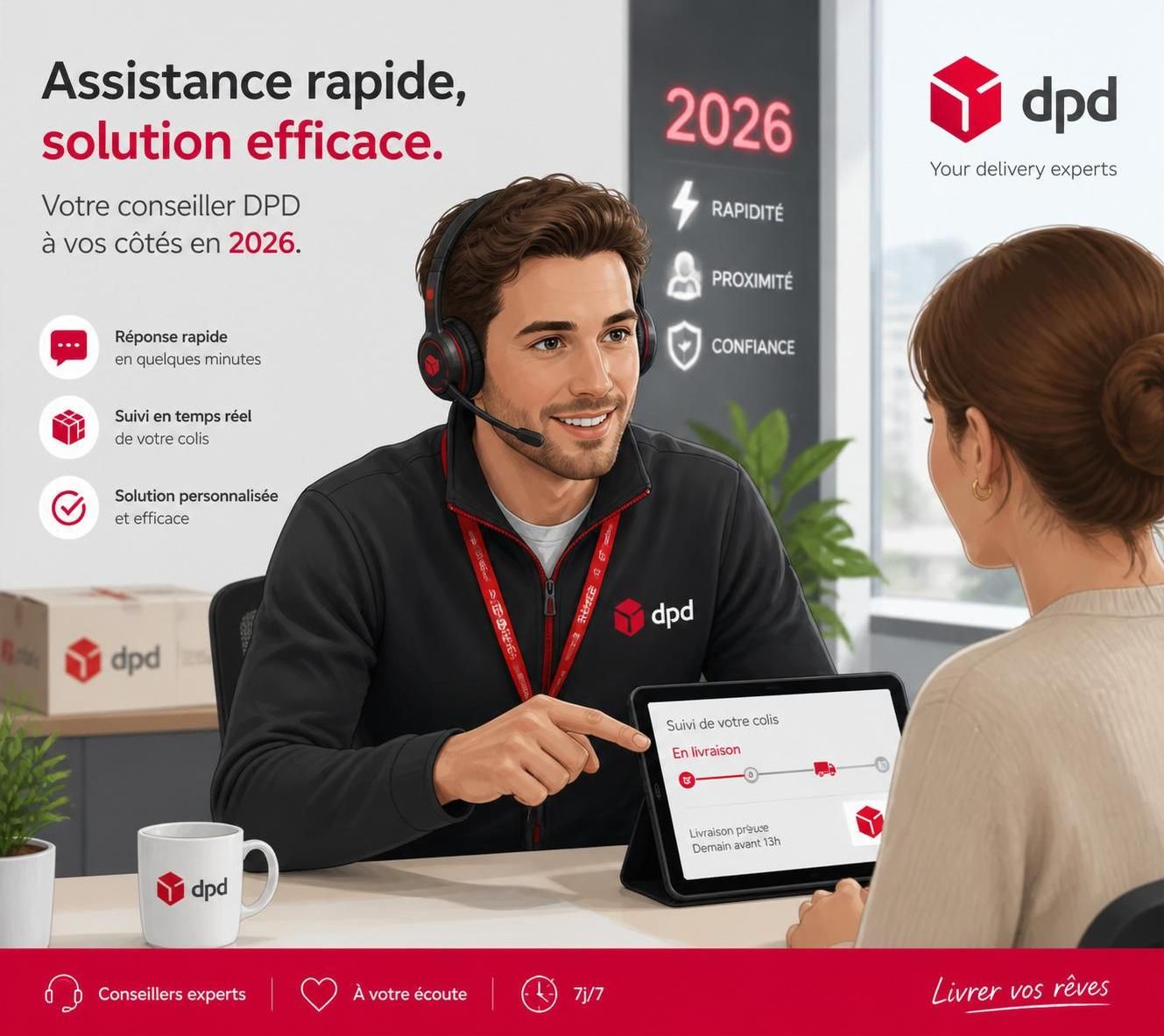 d&eacute;couvrez comment contacter rapidement un conseiller du service client dpd pour r&eacute;soudre vos questions et suivre vos colis facilement.
