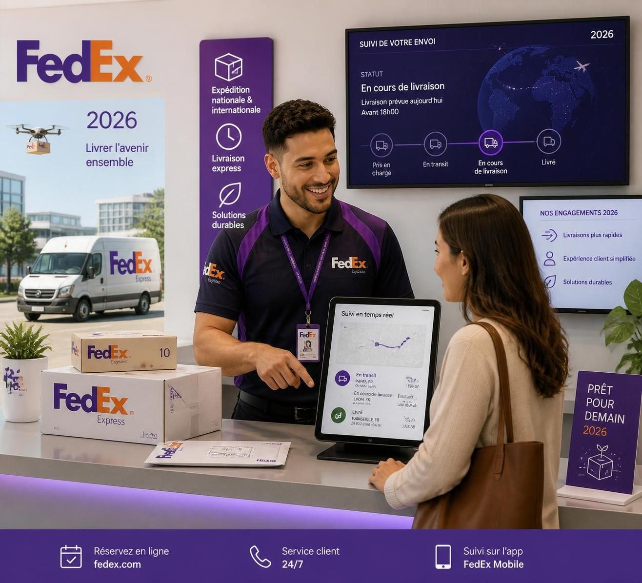 contactez le service client fedex pour obtenir les numéros utiles et découvrir toutes les démarches nécessaires pour suivre, déposer ou résoudre les problèmes de vos colis rapidement.