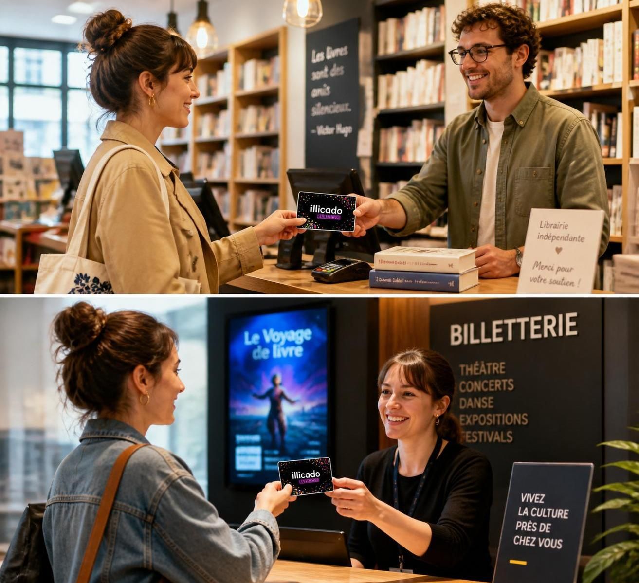 découvrez tous les partenaires illicado où vous pouvez dépenser votre carte cadeau facilement et profitez d'une large sélection de magasins et services.