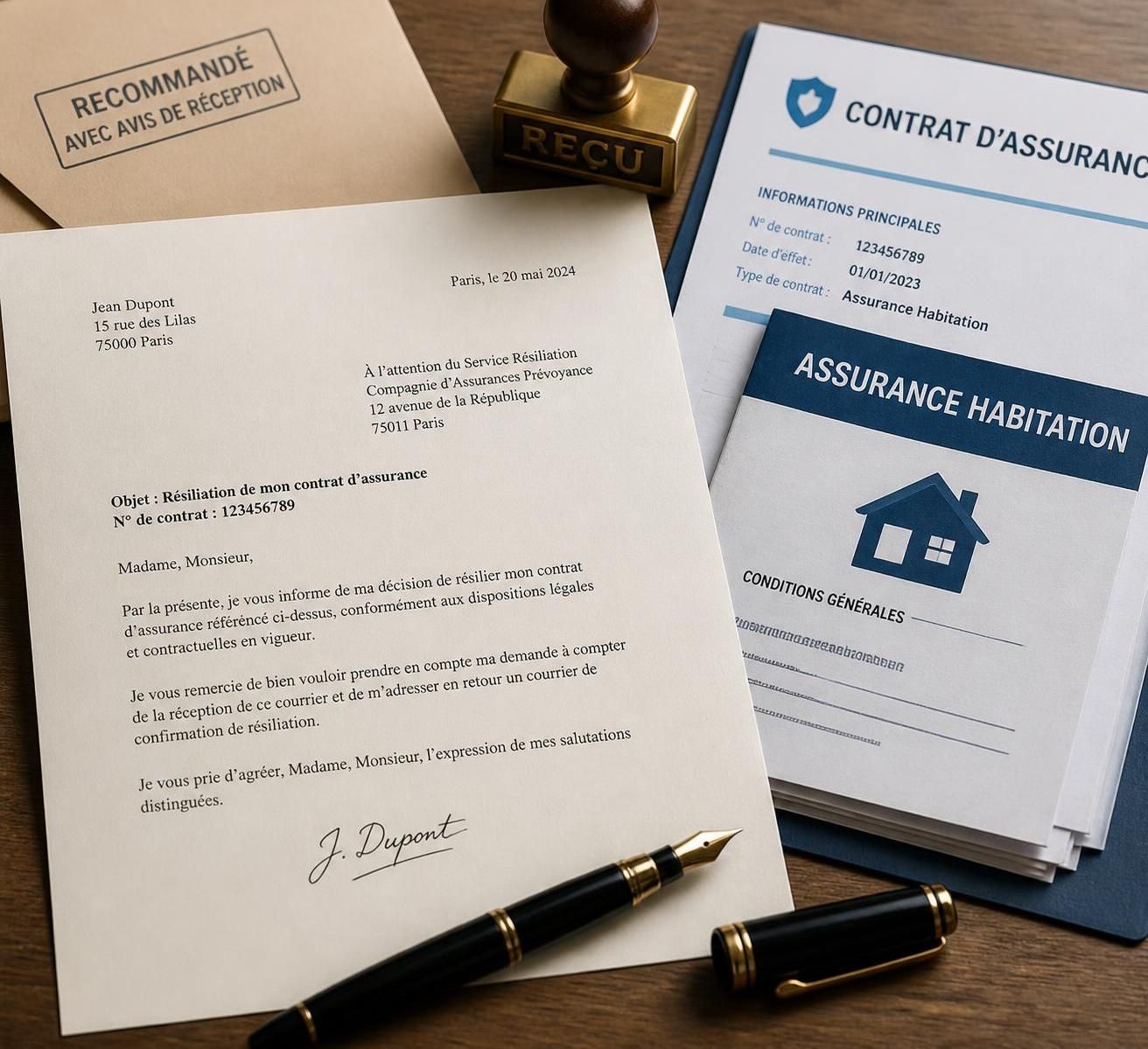 découvrez notre modèle gratuit de lettre de résiliation d'assurance et les règles essentielles à respecter pour mettre fin à votre contrat en toute sérénité.