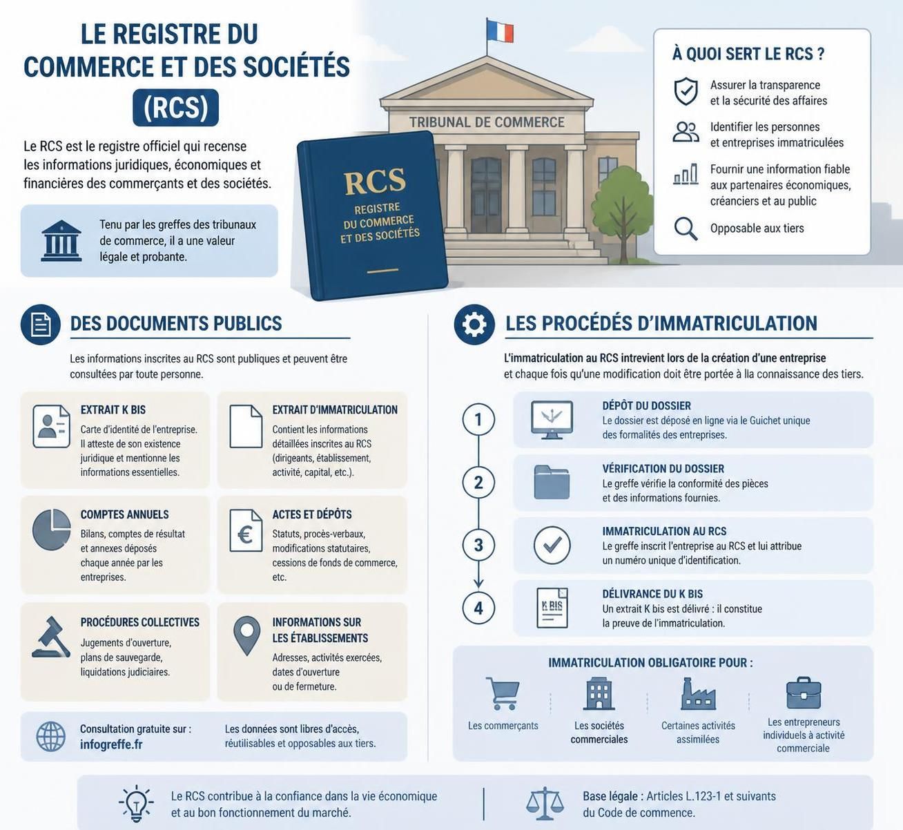 découvrez tout ce qu'il faut savoir sur le registre du commerce et des sociétés (rcs) : définition, rôle, démarches et informations clés pour entrepreneurs et professionnels.