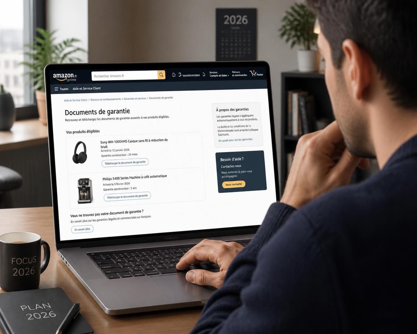 d&eacute;couvrez ce que couvre la garantie amazon et les &eacute;tapes simples pour l'activer afin de prot&eacute;ger vos achats en toute s&eacute;r&eacute;nit&eacute;.
